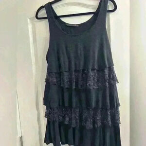 MXM Long Multilayer  Sequin Tank Top